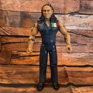 WWE Psychosis Mexicool Wrestling Action Figure Jakks Pacific 2004 Adrenaline
